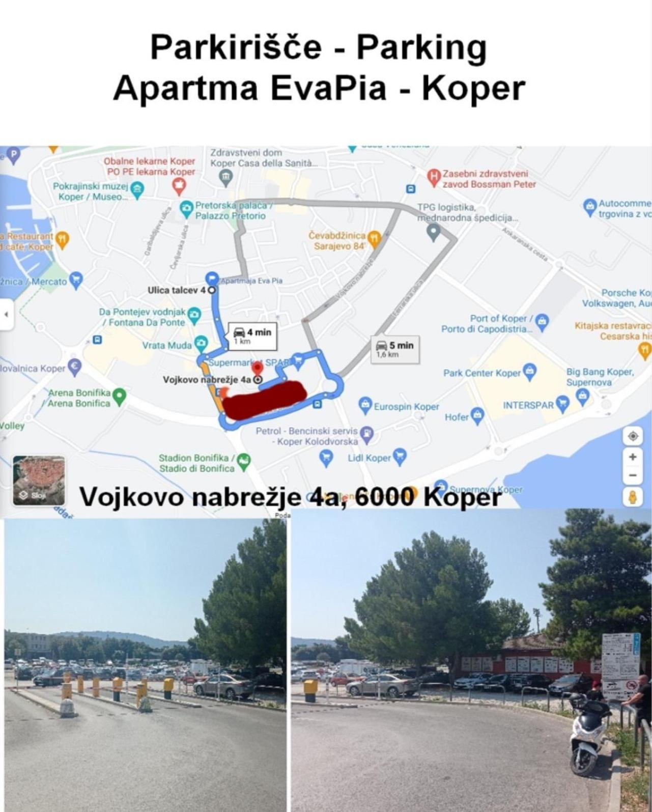 Apartmaja Eva&Pia Koper Exterior foto